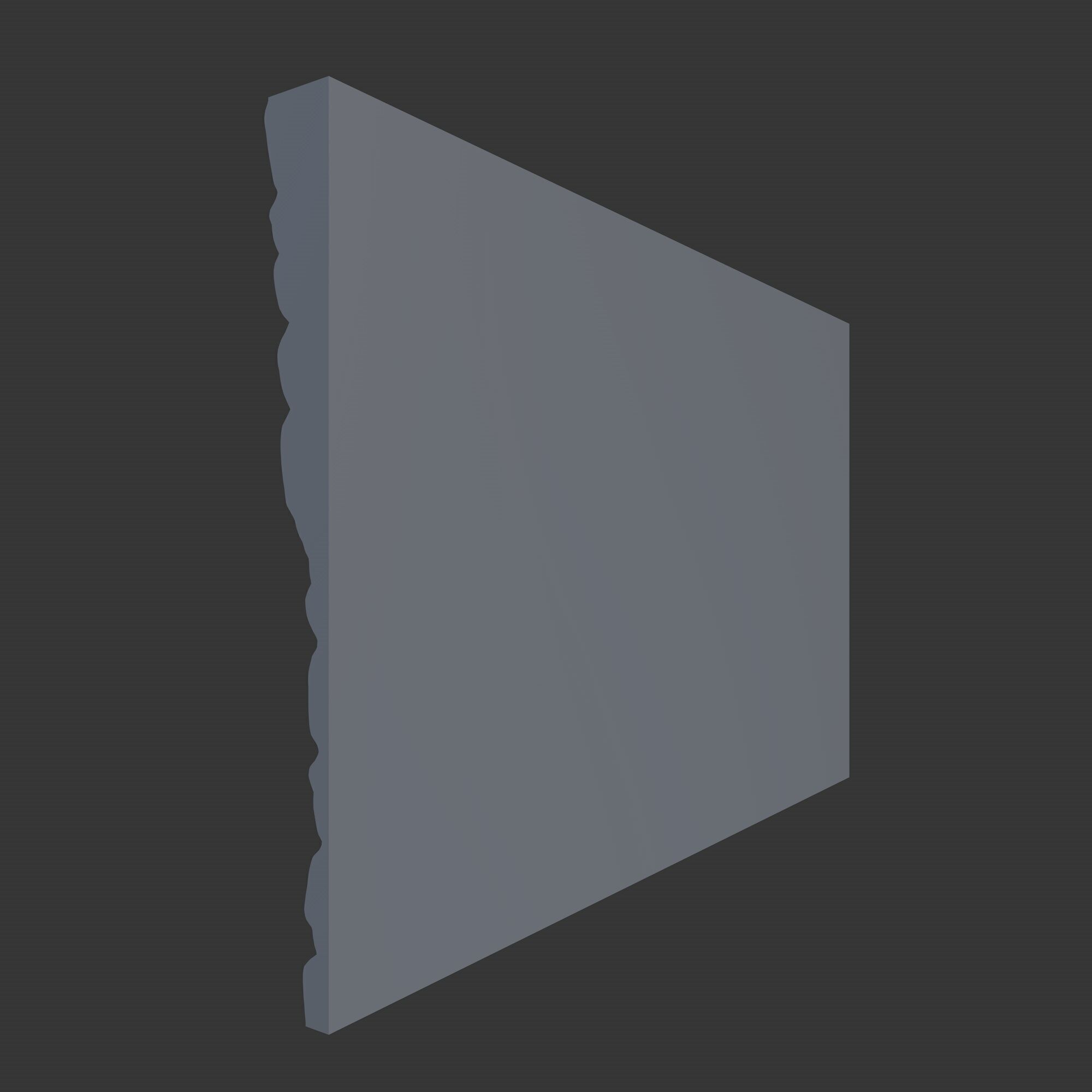 Rock Wall 11 3D model_4