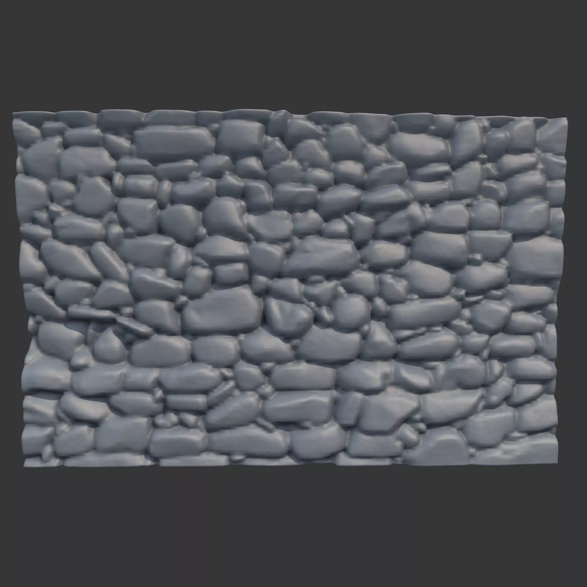Rock Wall 11 3D model_0