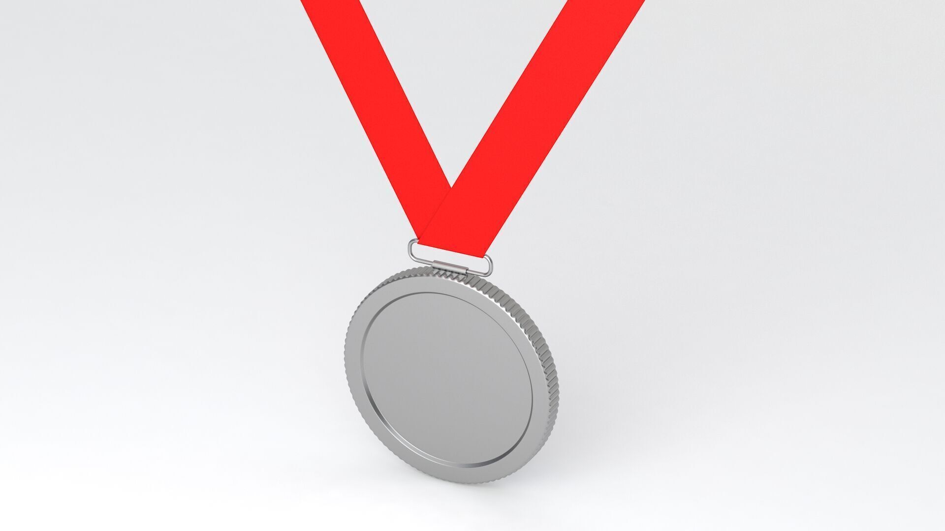 Silver Medal 3D model_2