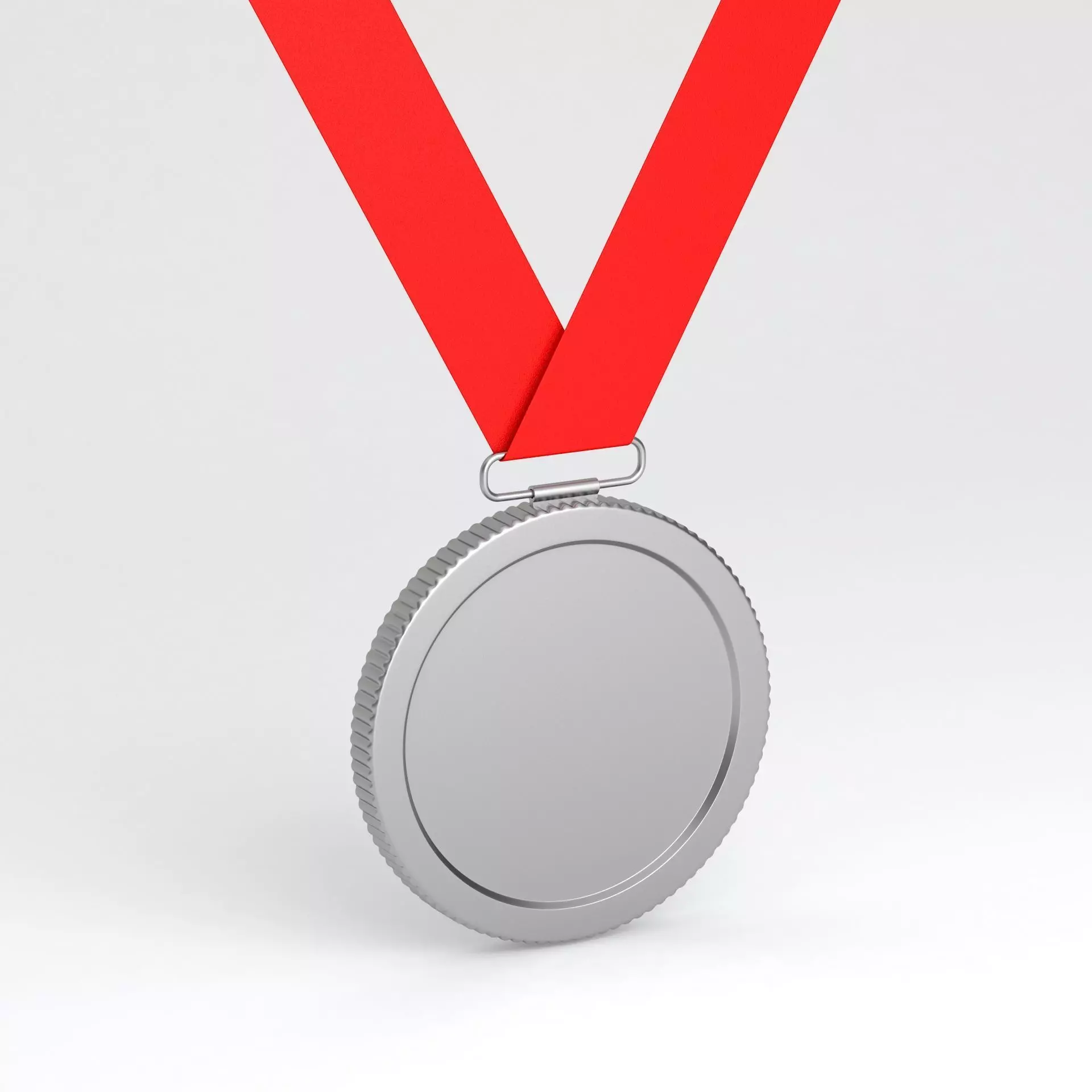 Silver Medal 3D model_0