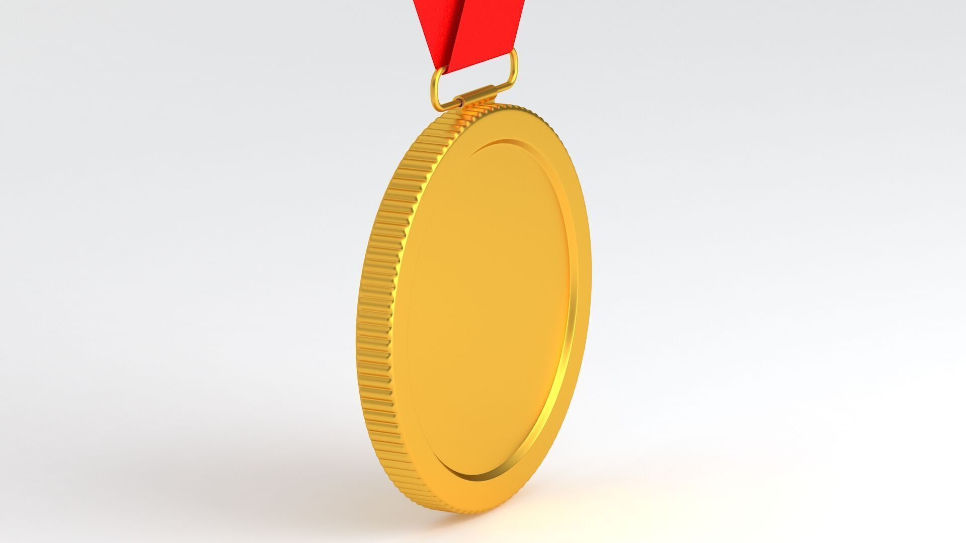 Gold Medal 3D model_3
