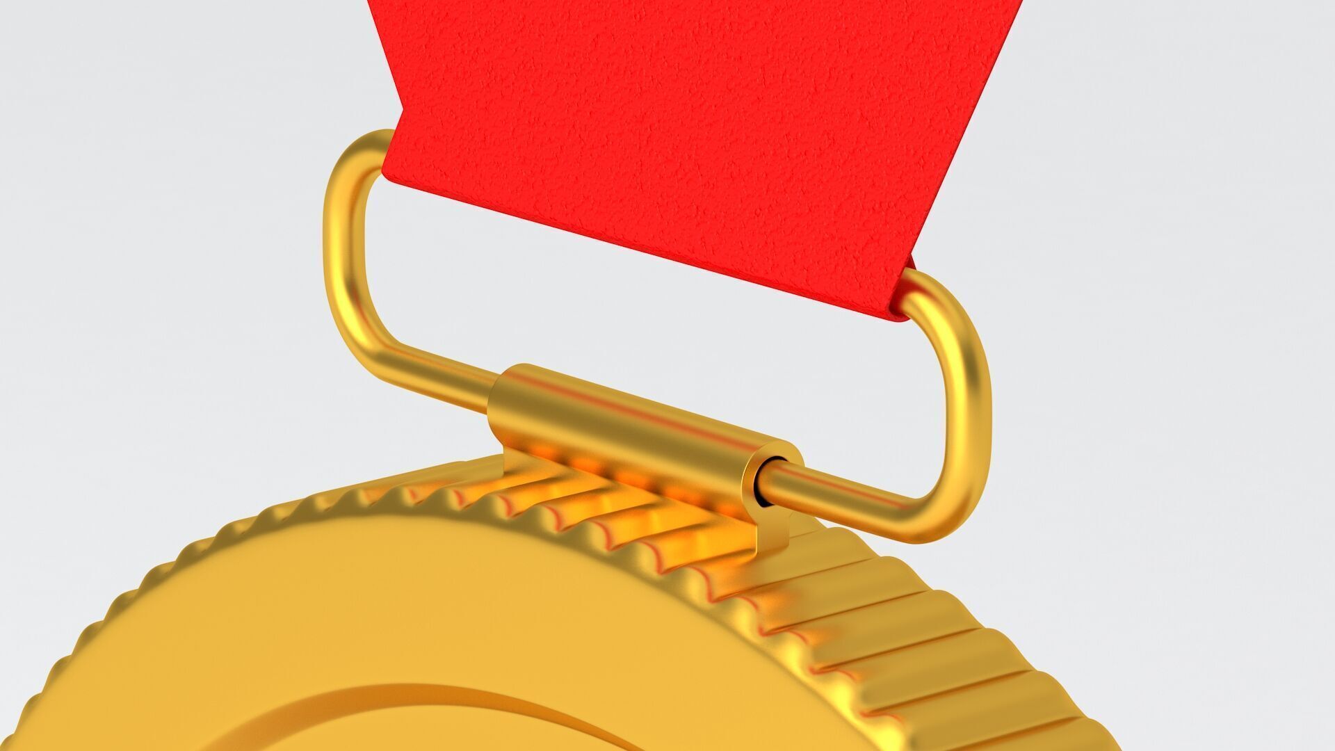 Gold Medal 3D model_5