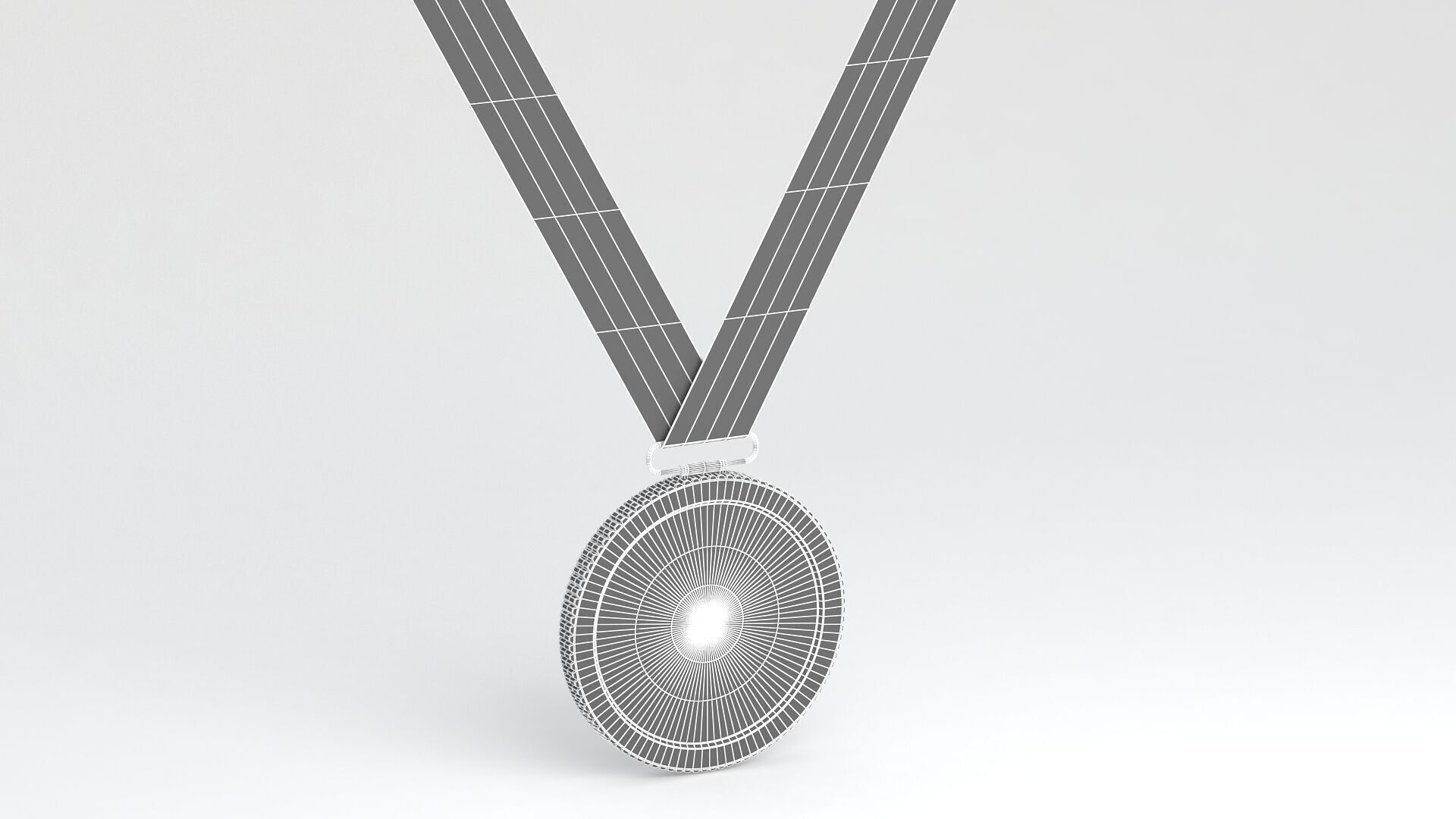 Gold Medal 3D model_6