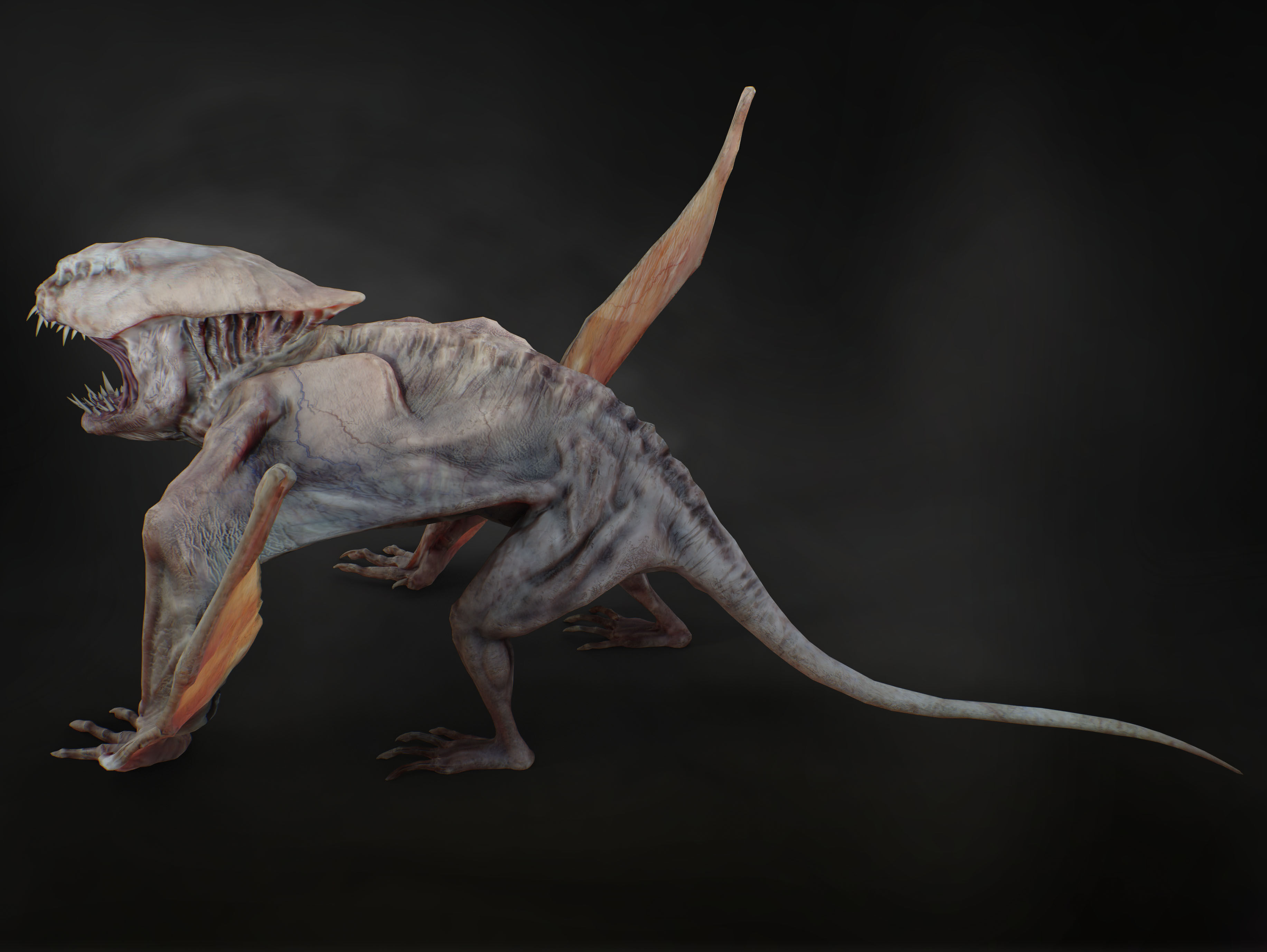 Vesp from the Silence Low-poly 3D model_7