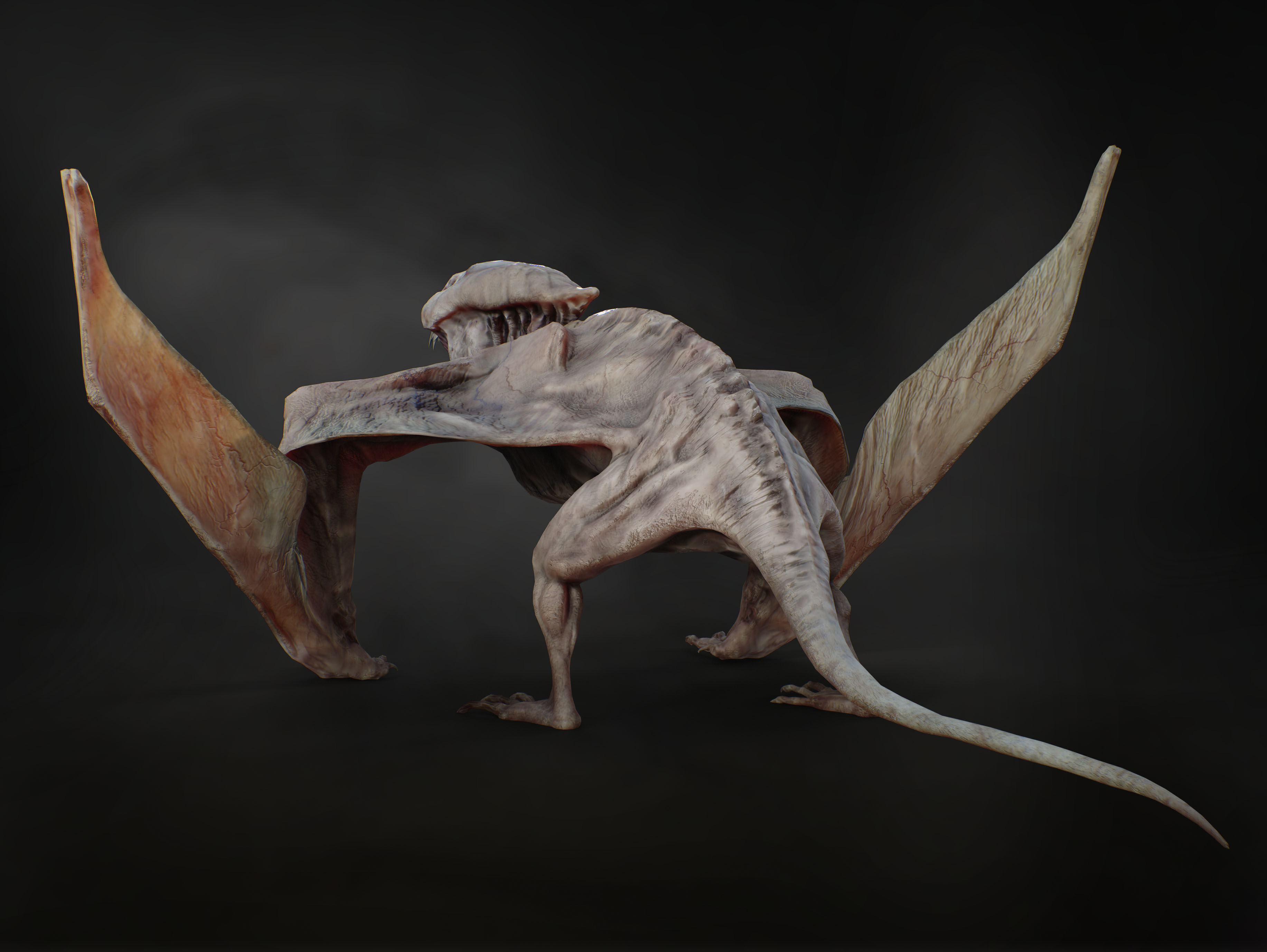 Vesp from the Silence Low-poly 3D model_4