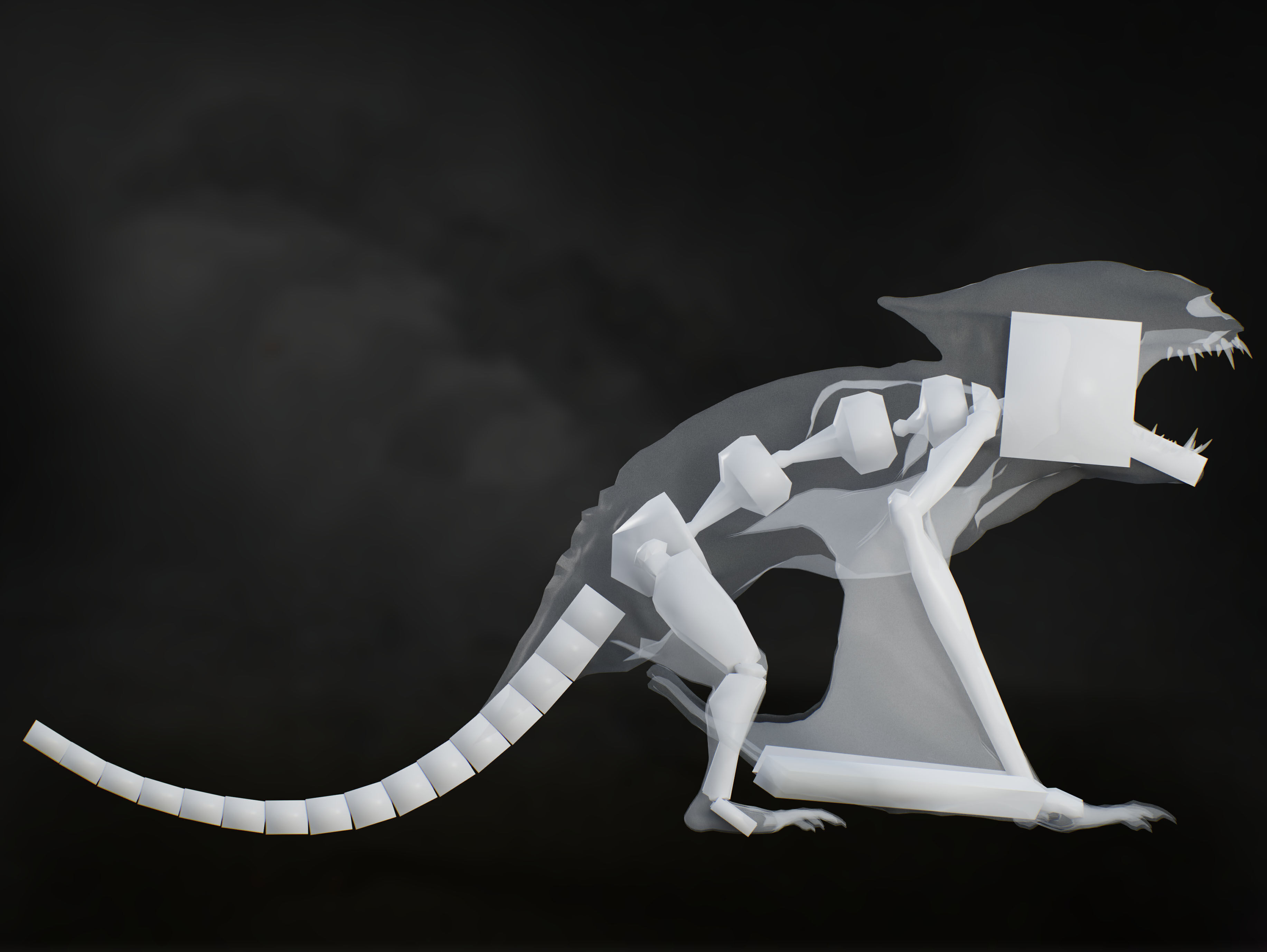 Vesp from the Silence Low-poly 3D model_14