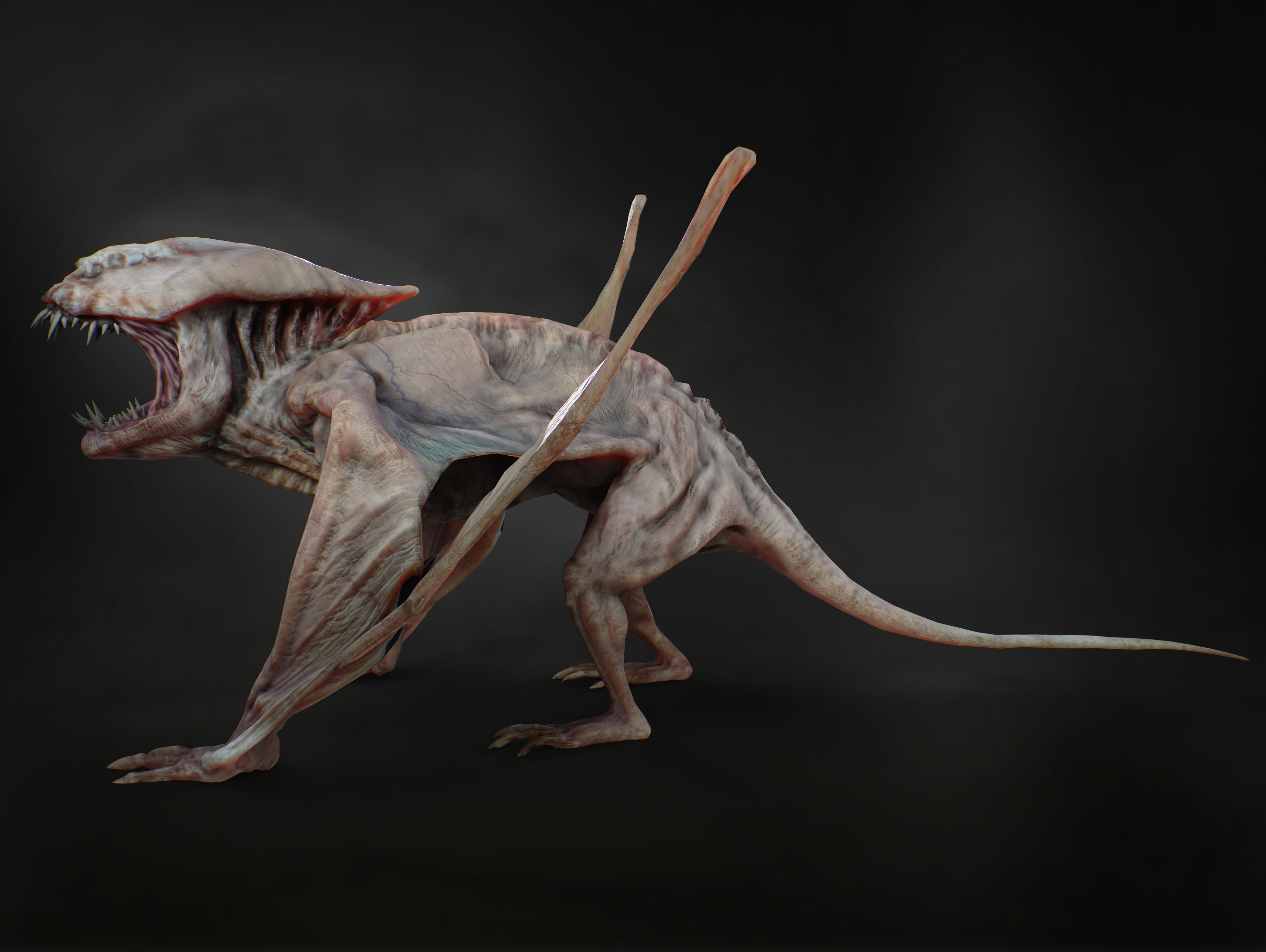 Vesp from the Silence Low-poly 3D model_5