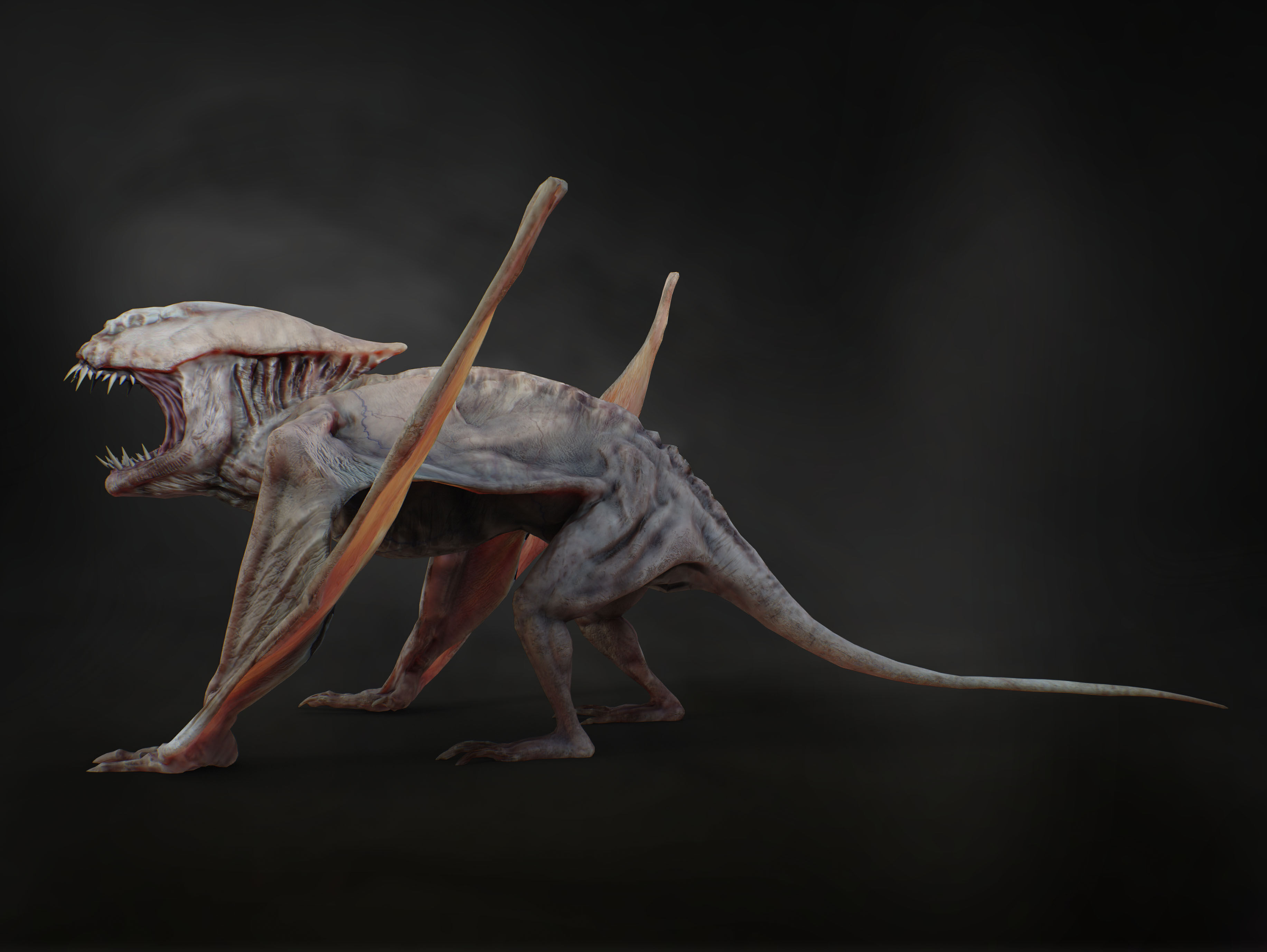 Vesp from the Silence Low-poly 3D model_8