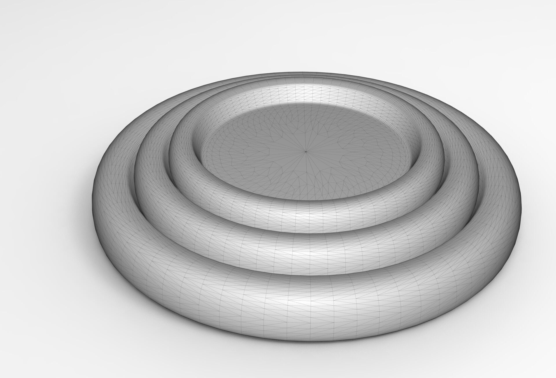 Loju Tray Low-poly 3D model_5