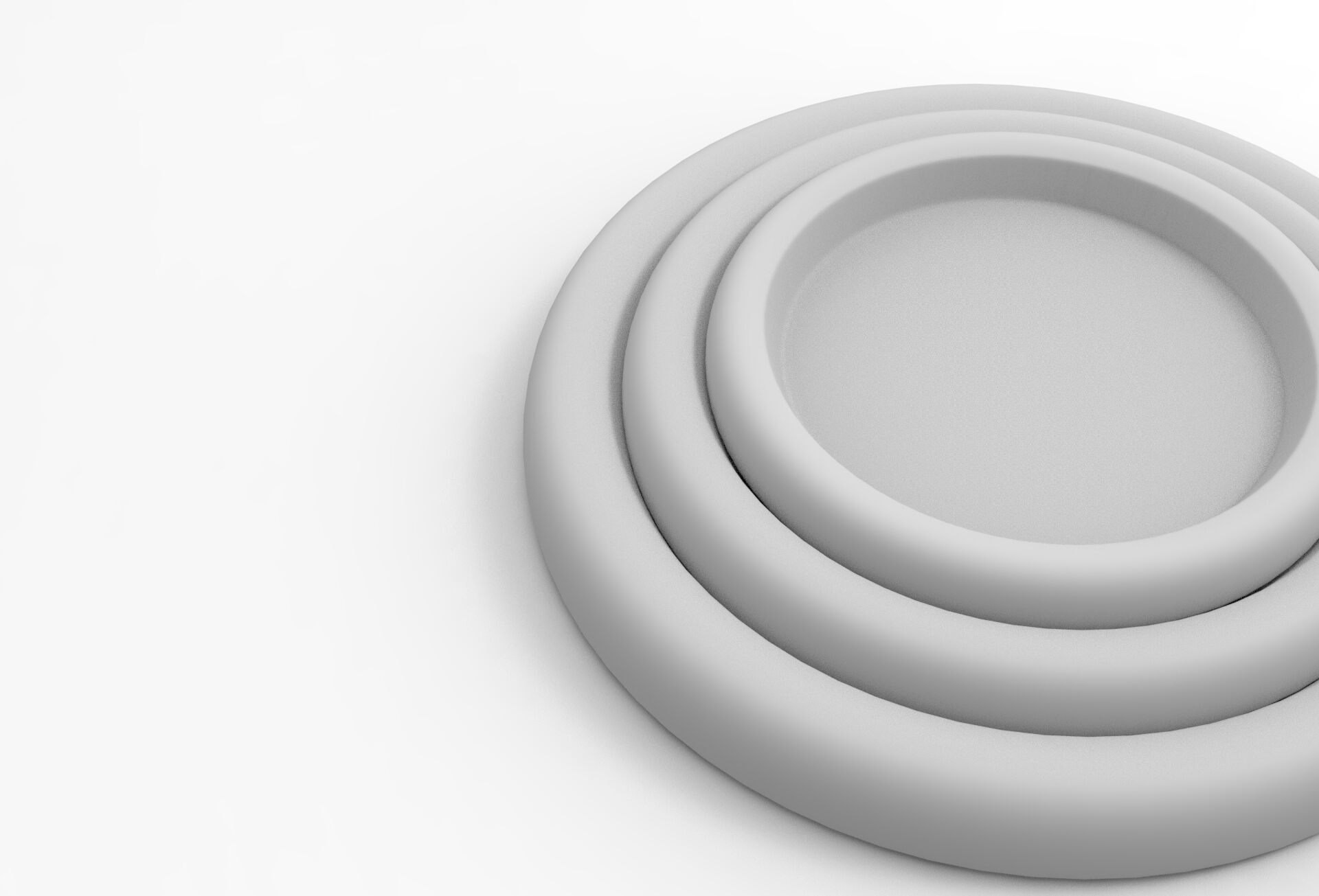 Loju Tray Low-poly 3D model_7