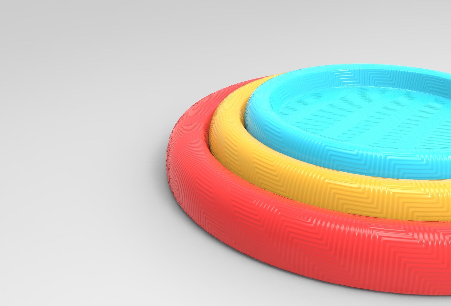 Loju Tray Low-poly 3D model_2