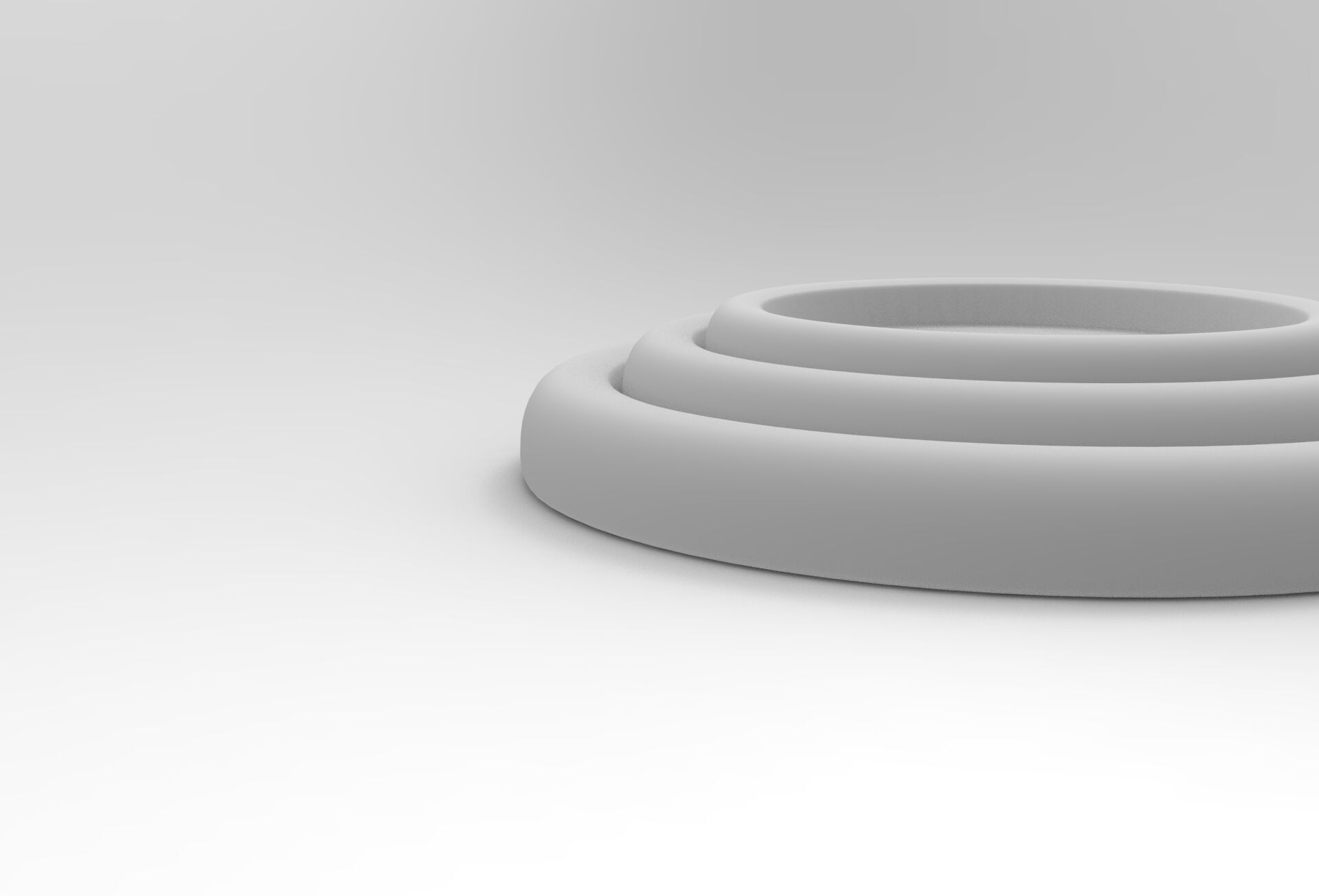 Loju Tray Low-poly 3D model_8