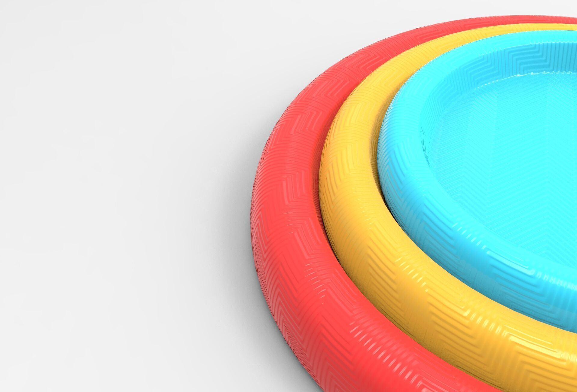 Loju Tray Low-poly 3D model_4