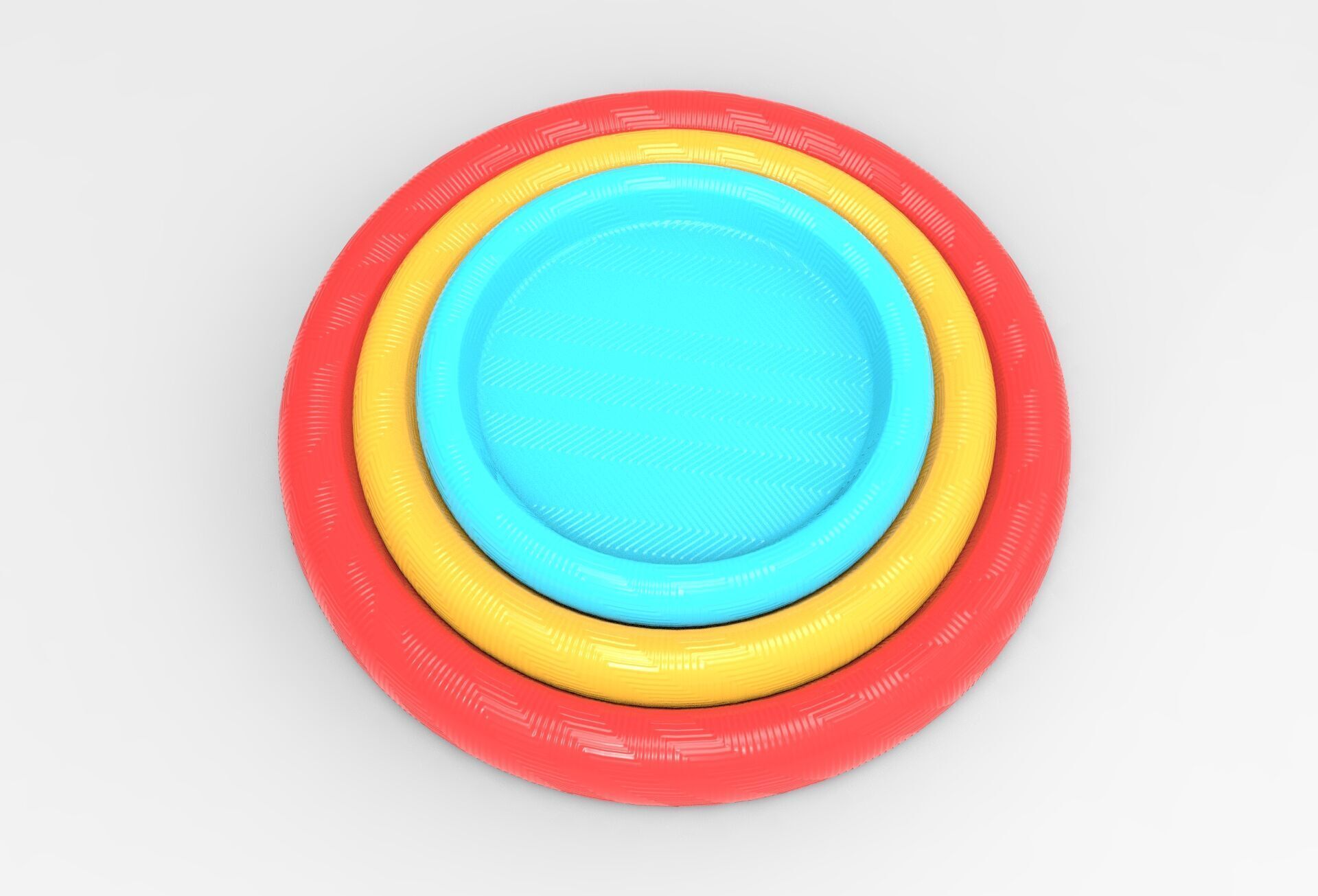 Loju Tray Low-poly 3D model_1