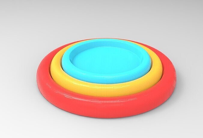 Loju Tray Low-poly 3D model
