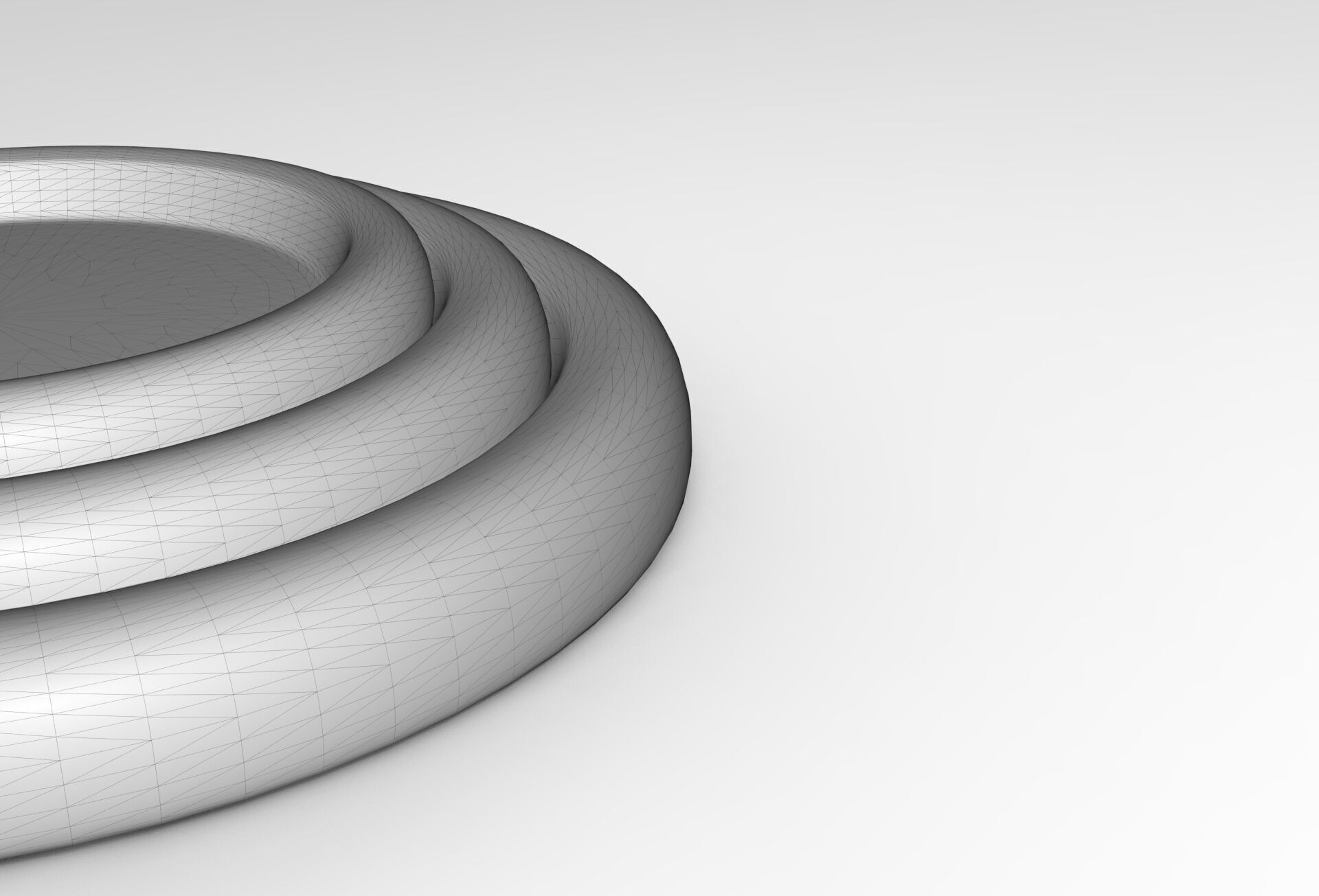 Loju Tray Low-poly 3D model_6