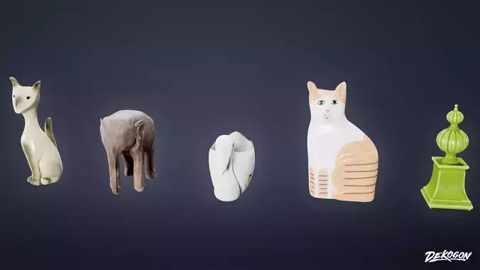 SUBURBS - Knick Knacks 09 - LOW POLY AND NANITE