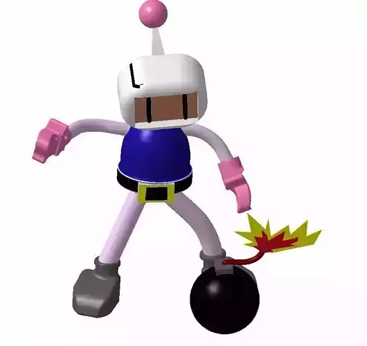 TCS - Criando a arte divertida game boomberman 3D print model