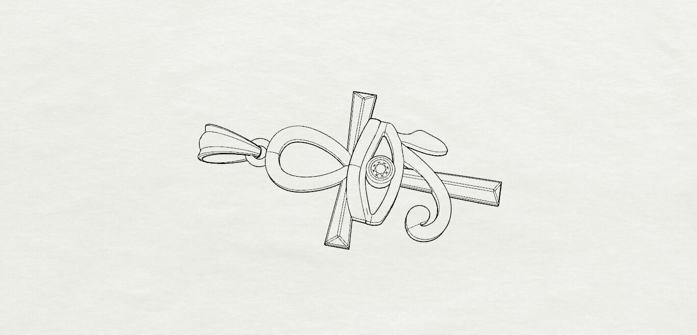 Cross 3D print model_12