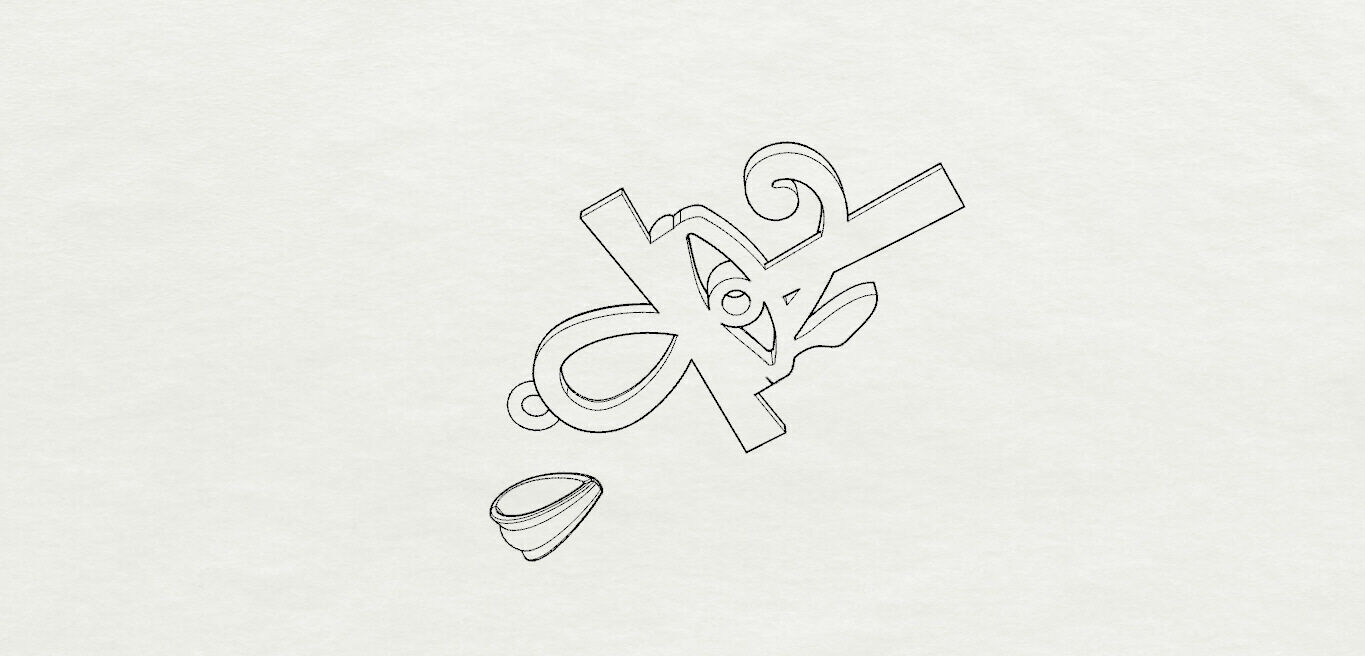 Cross 3D print model_18