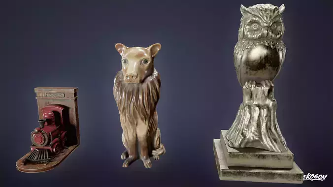 SUBURBS - Knick Knacks 12 - LOW POLY AND NANITE