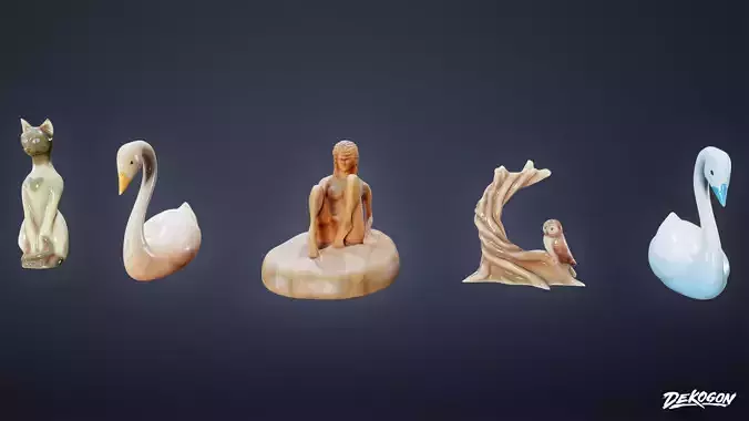 SUBURBS - Knick Knacks 33 - LOW POLY AND NANITE