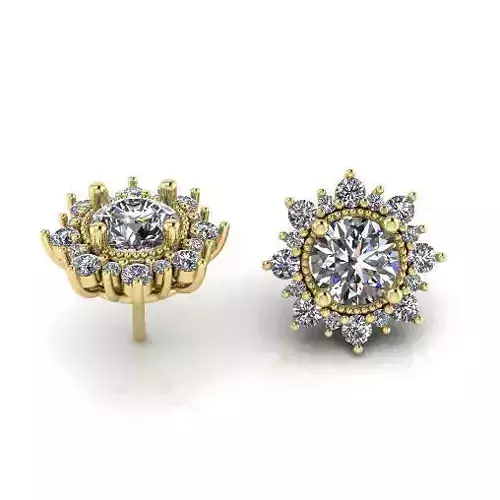 Stud earrings Model 7106