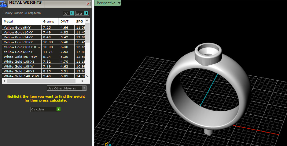Solitaire ring Model 7105 3D print model_6