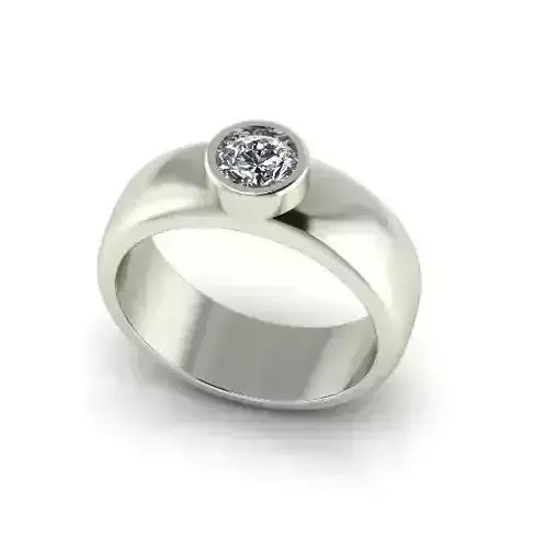 Solitaire ring Model 7105