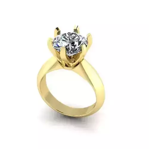 Solitaire ring Model 7104