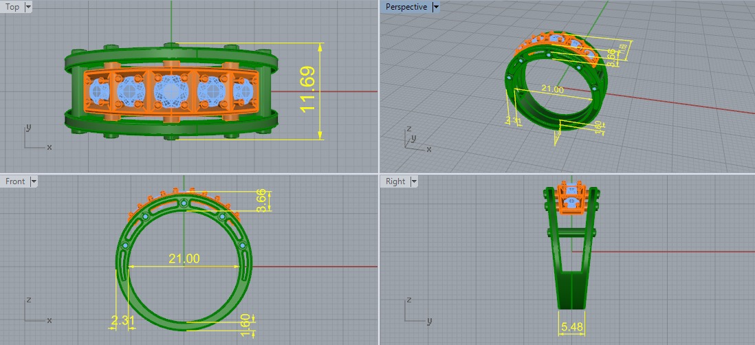 Ring Model 7138 3D print model_5
