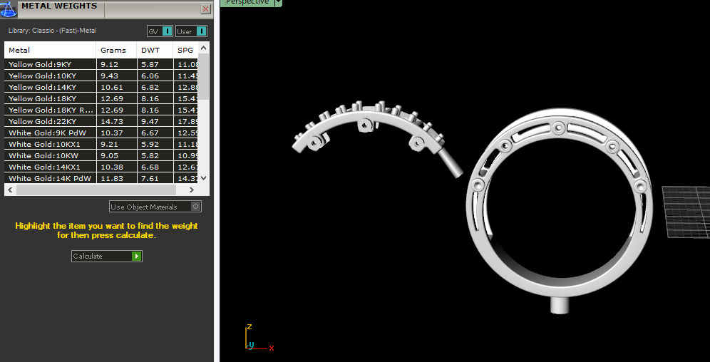 Ring Model 7138 3D print model_6