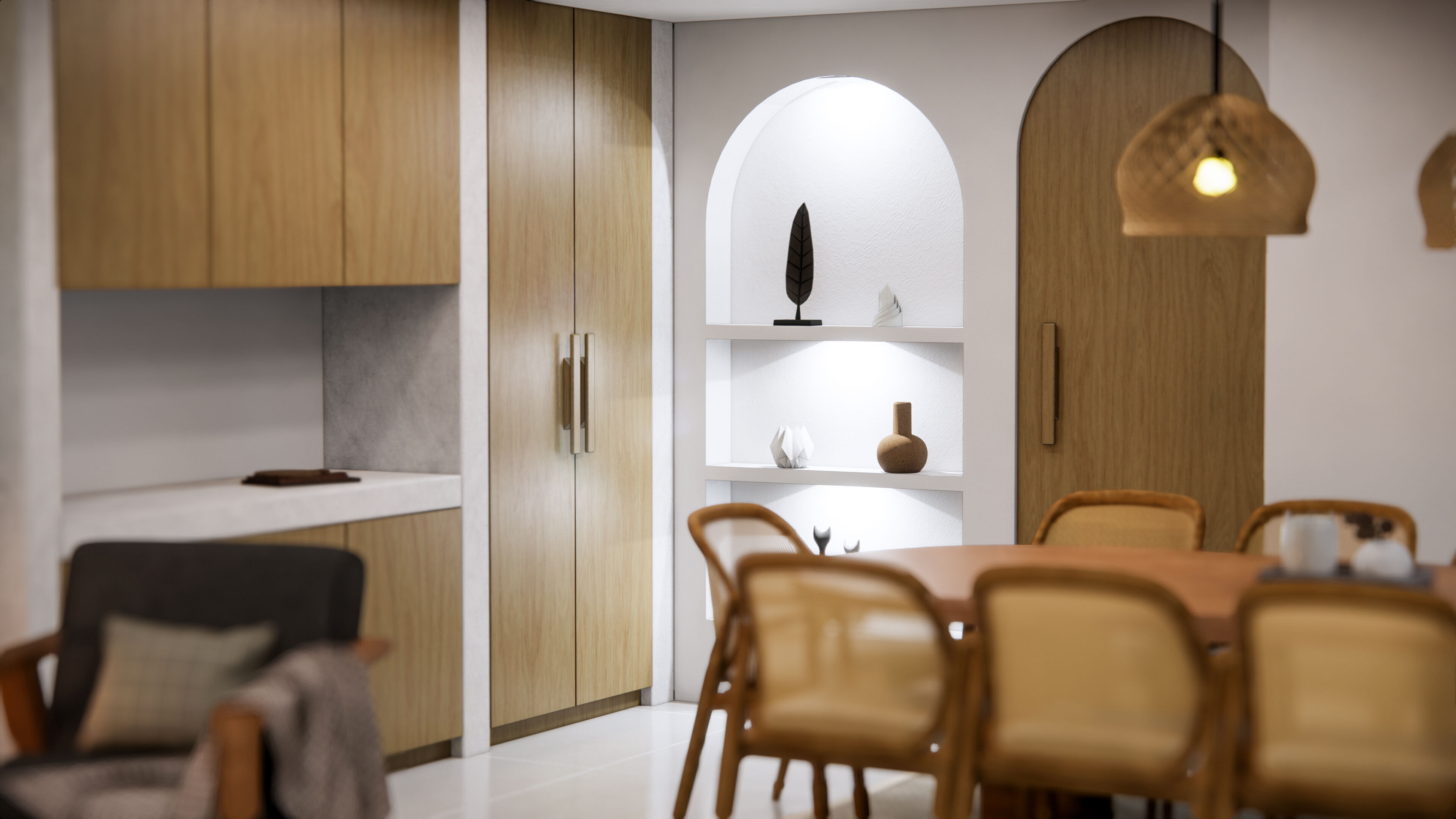 Minimal interior 3D model_5