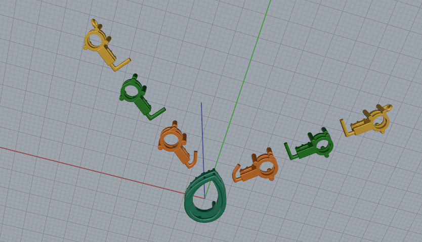 Necklace Model 7121 3D print model_4