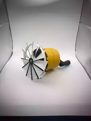 Modular Planetary Gearbox Reducer Increaser 3D print model