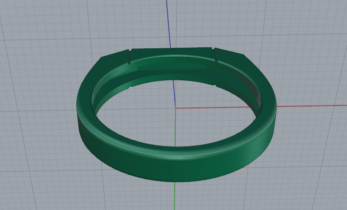 Ring Model 7119 3D print model_4