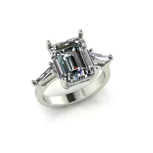 Ring emerald Model 7191