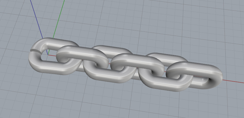 Chain Model 7162 3D print model_3