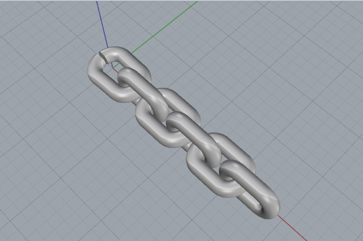 Chain Model 7162 3D print model_6