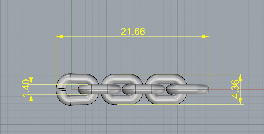 Chain Model 7162 3D print model_7