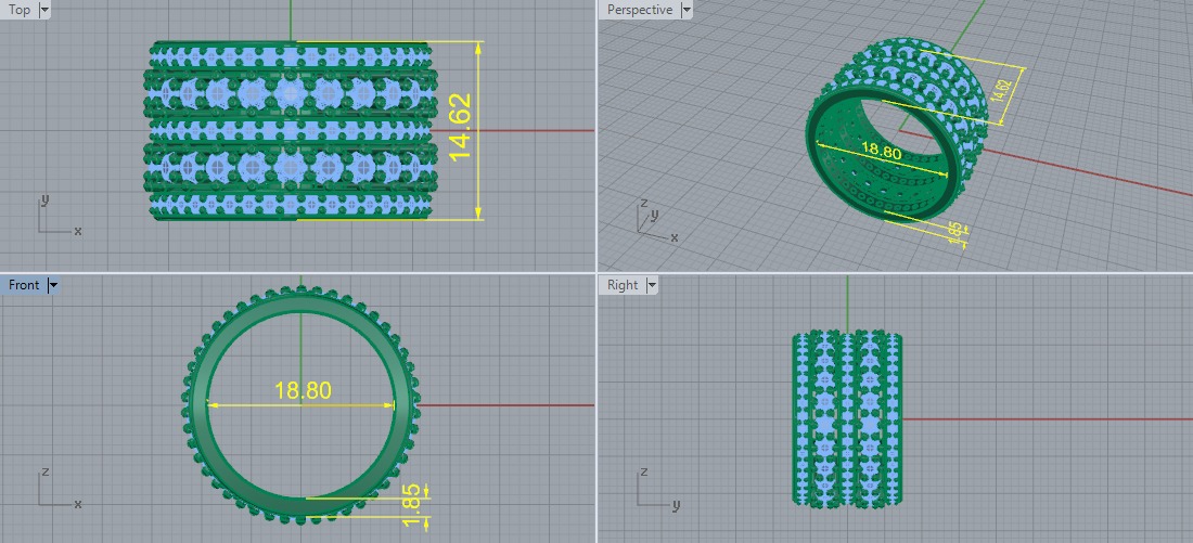 Ring Model 7159 3D print model_5