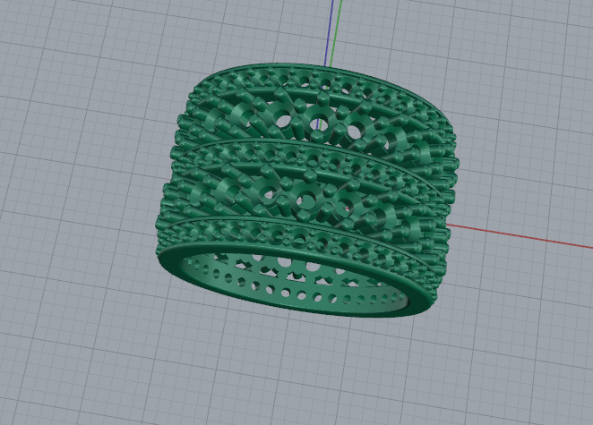 Ring Model 7159 3D print model_2