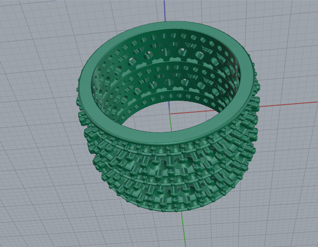 Ring Model 7159 3D print model_4