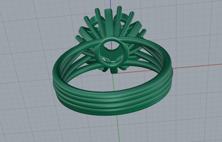 Ring Model 7156 3D print model_4