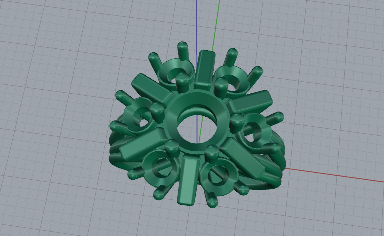 Ring Model 7156 3D print model_2