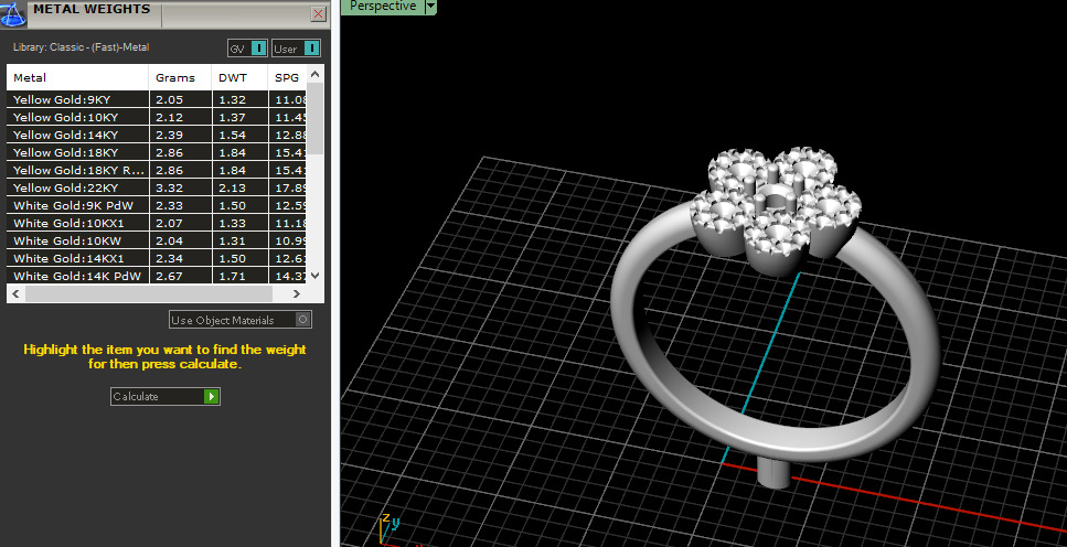 Ring flower Model 7152 3D print model_6