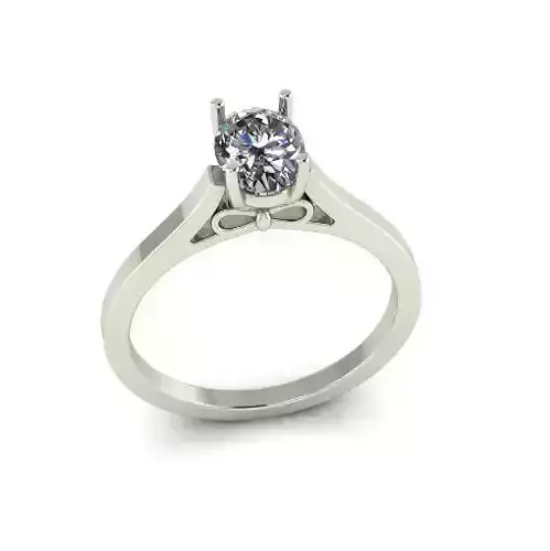 Solitaire ring Model 7147 3D print model