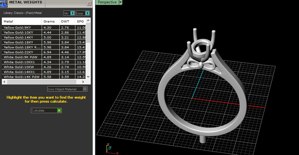 Solitaire ring Model 7147 3D print model_6