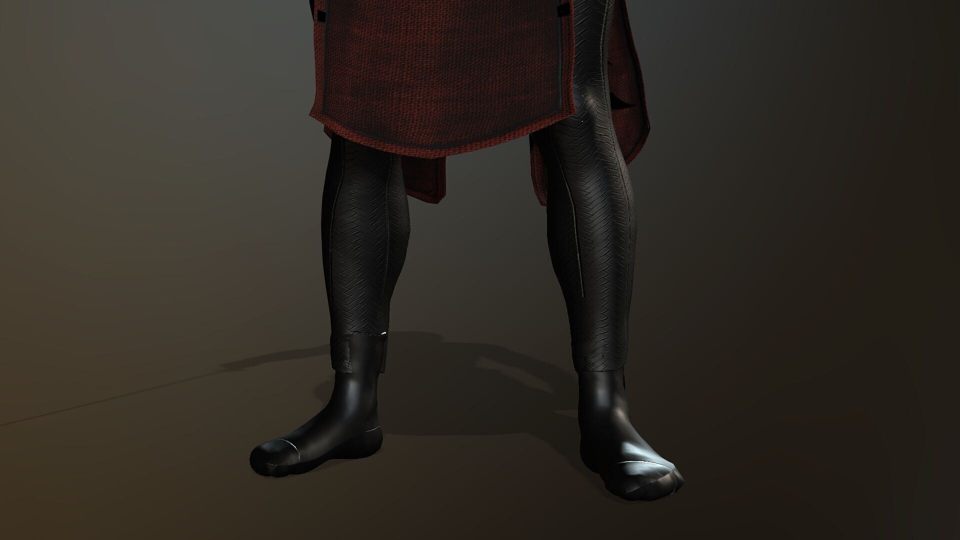 Female Ninja 3D model_6