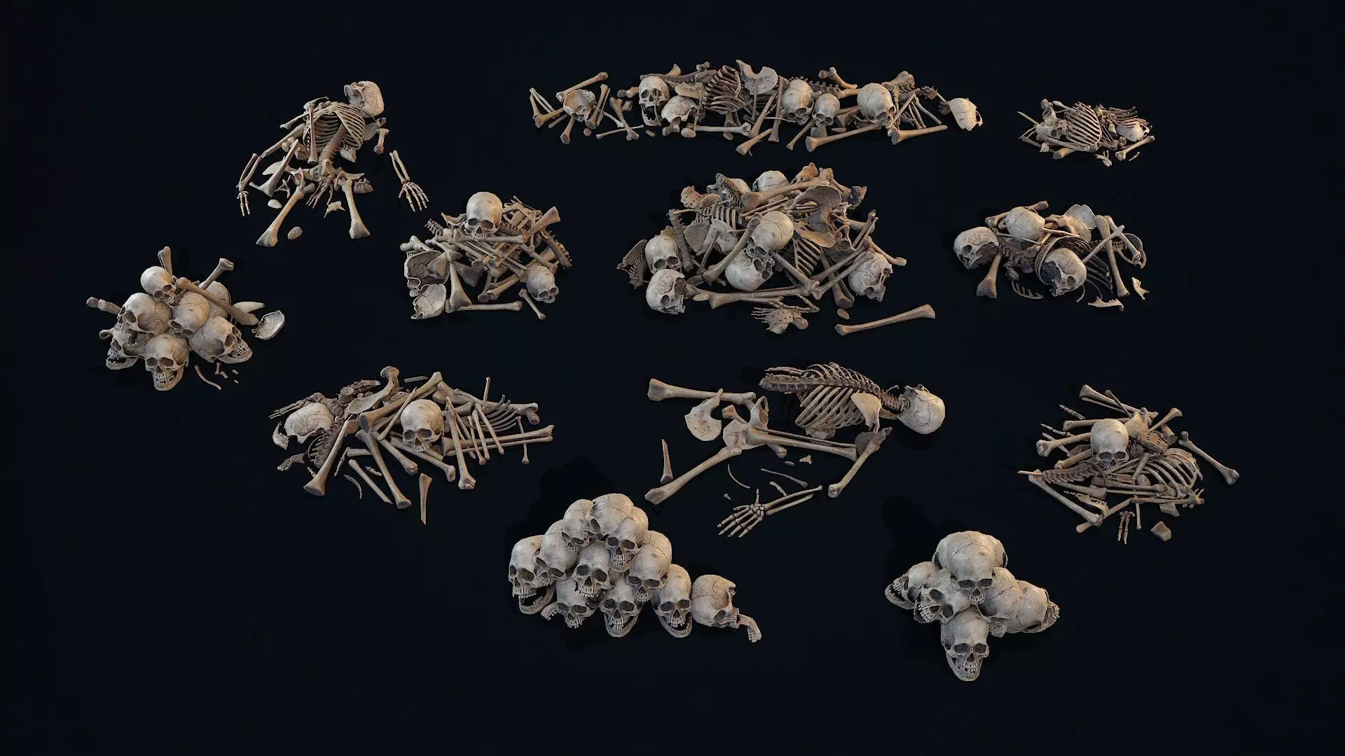  Skulls Bones Pile collections _0